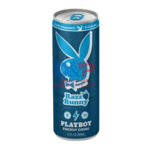 PLAYBOY ENERGY DRINK RAZZ BUNNY FLAVOR 355ML WHOLESALE 355ML - US ORIGIN