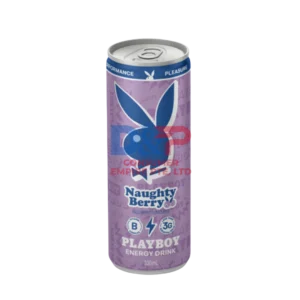 PLAYBOY ENERGY DRINK NAUGHTY BERRY FLAVOR 355ML WHOLESALE 355ML - US ORIGIN