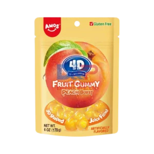 AMOS 4D JUICY BURST ORANGE GUMMY 1KG WHOLESALE 1KG - CHINA ORIGIN