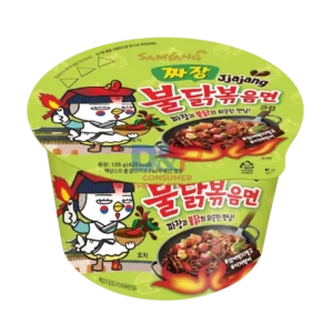SAMYANG HOT CHICKEN BOWL JJAJANG 105G WHOLESALE 105G - MALAYSIA ORIGIN