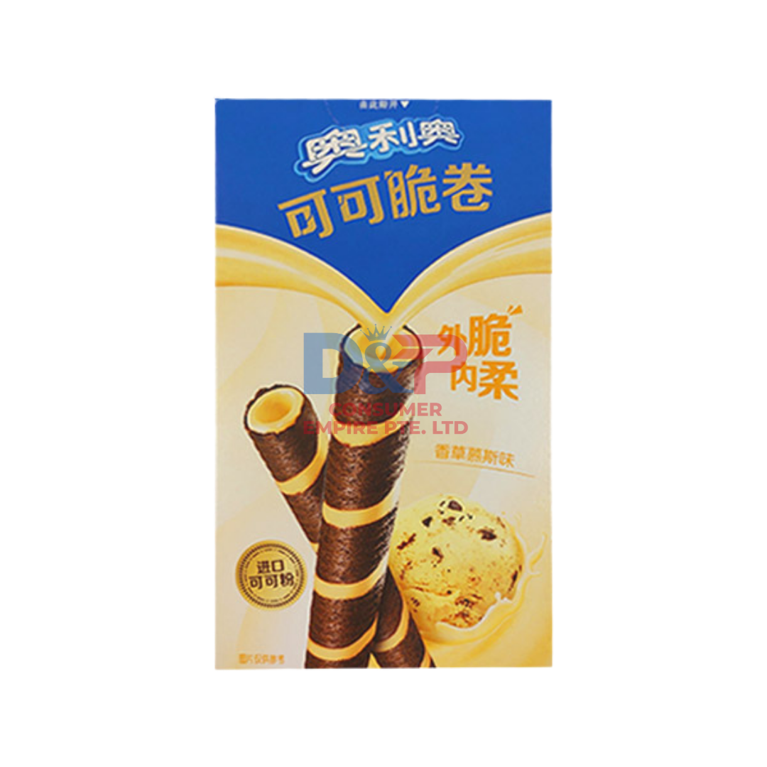 OREO COCOA CRISPY ROLL (VANILLA MOUSSE FLAVOR) 50G WHOLESALE 50G - CHINA ORIGIN