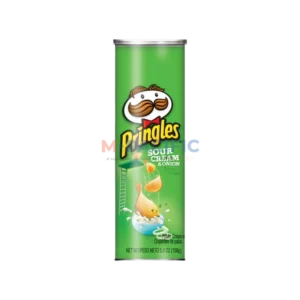 PRINGLES SOUR CREAM & ONION FLAVOR 155.5G WHOLESALE 155.5G - US ORIGIN