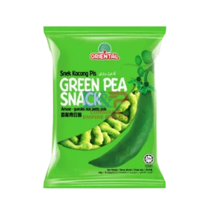 ORIENTAL ORIENTAL SNACKS GREEN PEA 60G WHOLESALE 60G - MALAYSIA ORIGIN