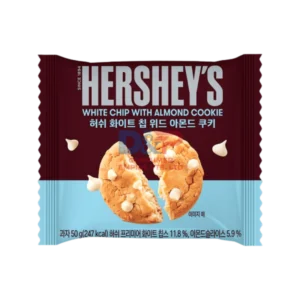 HERSHEY'S WHITE CHIP WITH ALMOND COOKIE 50G WHOLESALE 50G - KOREA ORIGIN