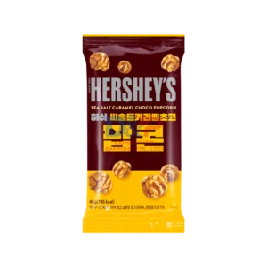 HERSHEY'S SEA SALT CARAMEL CHOCO POPCORN 40G WHOLESALE 40G - KOREA ORIGIN