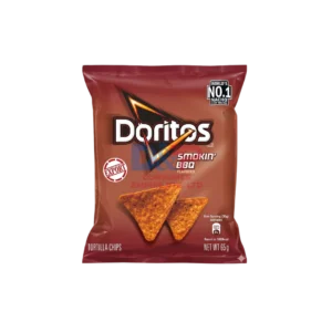 DORITOS TORTILLA CHIPS (MID PACK) - SMOKIN' BBQ 65G WHOLESALE 65G - MALAYSIA ORIGIN