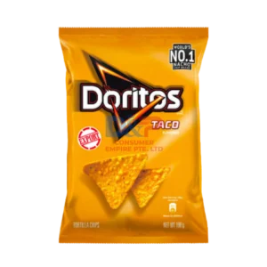 DORITOS TORTILLA CHIPS (BIG PACK) - TACO 190G WHOLESALE 190G - MALAYSIA ORIGIN
