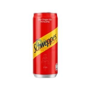 SCHWEPPES GINGER ALE SLEEK CAN 320ML WHOLESALE 320ML - VIETNAM ORIGIN