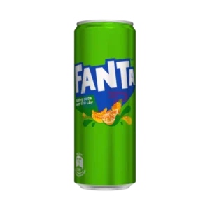 FANTA GREEN CREAM SLEEK CAN 320ML WHOLESALE 320ML - VIETNAM ORIGIN